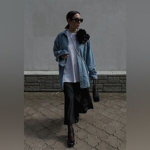 Commence NWT Long Faux Pearl Necklace Vintage Look Versatile Trendy